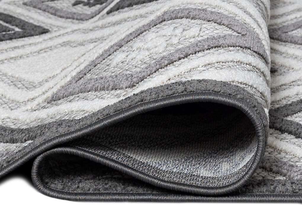 TA Koberec ED38C ŠEDÁ AVENTURA FEA Rozmer: 140x200 cm