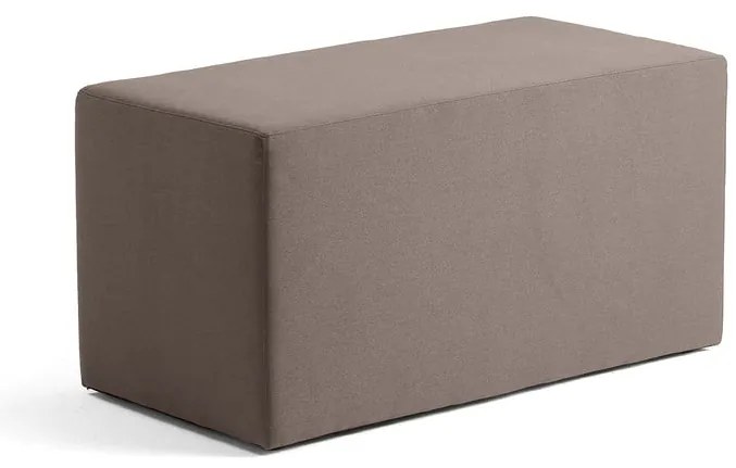 Taburet CASUAL, látka ETNA, 1000x500 mm, svetlohnedá