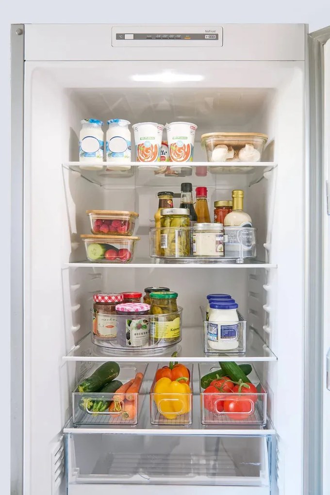 Zeller Present Organizér do chladničky, do police, transparentný COMPACTA 25,5 x 15,1 x 7,6 cm