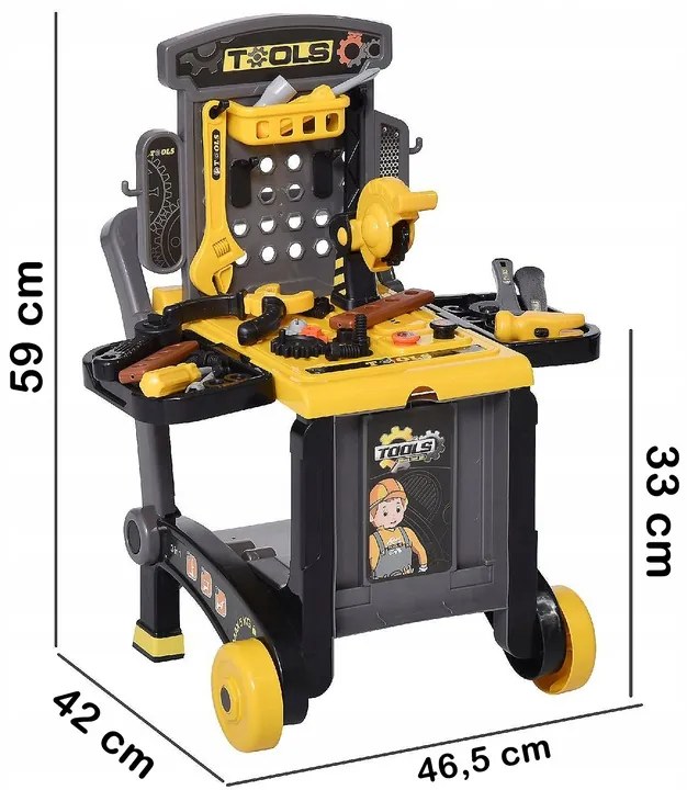 Dielňa/vozík/kufrík s náradím