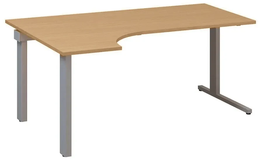 Ergonomický stôl ProOffice C 180 x 120/80 cm, ľavý, buk