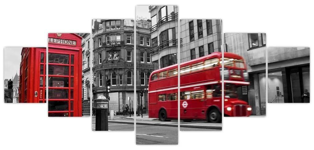 Londýnska ulice - obraz