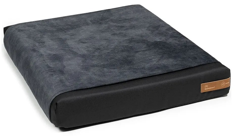 Tmavosivý povlak na matrac pre psa 90x70 cm Ori XL – Rexproduct