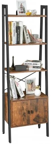 Policový regál so skrinkou VASAGLE LLS47BX