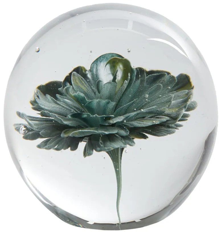 Sklenené tažidlo (výška 8 cm) Flower – Light & Living