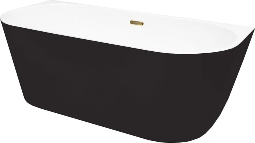 Besco Akrylátová voľne stojaca vaňa Vica NEW BW Matt CC/SP 150x80 (160x80, 170x80), s prepadom BESCO-Typ výpuste: Alcaplast Click-Clack so štrbinovým…