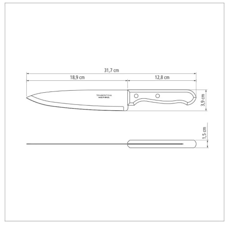 Kuchynský nôž Tramontina Dynamic 20cm