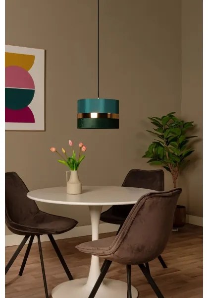 Lucide 10409/01/33 - Luster na lanku EXTRAVAGANZA TUSSE 1xE27/60W/230V zelená