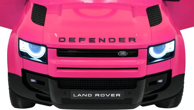 Elektrické autíčko Land Rover Defender ružové