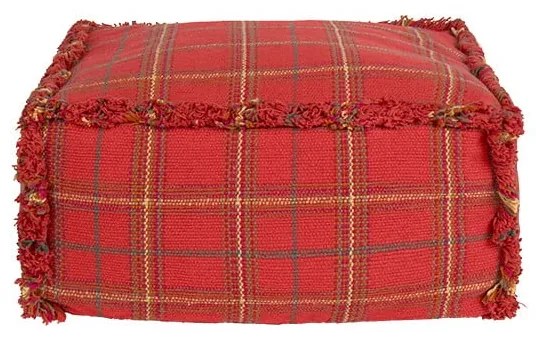 Červený detský sedací vak Mapple Red – Lorena Canals