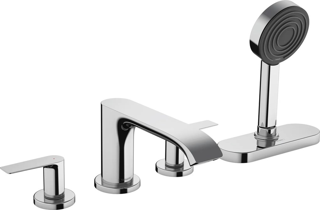 Hansgrohe Vivenis, 4-otvorová batéria na okraj vane, sBox, chrómová, HAN-75444000