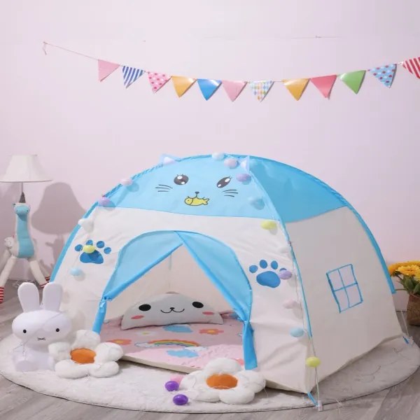 Kruzzel Detský stan kocúrik