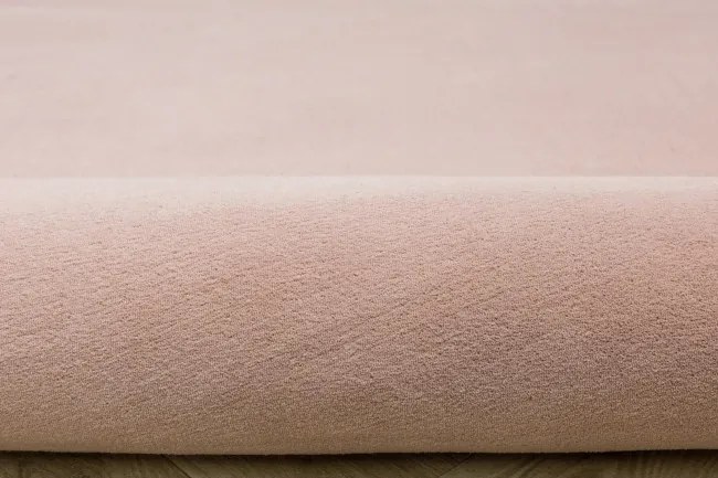 Protišmykový koberec PLUSH ružový