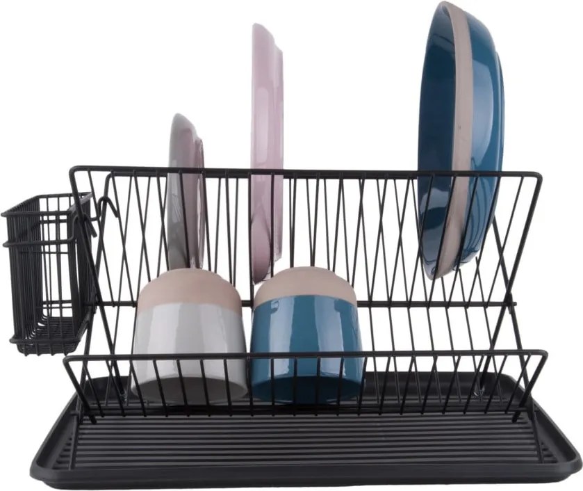 Čierny odkvapávač na riad PT LIVING