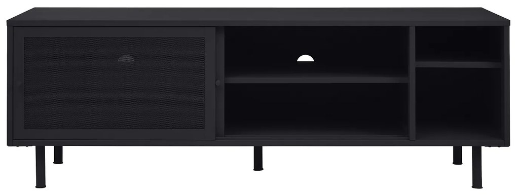 Dizajnový TV stolík Taiyanna 160 cm čierny