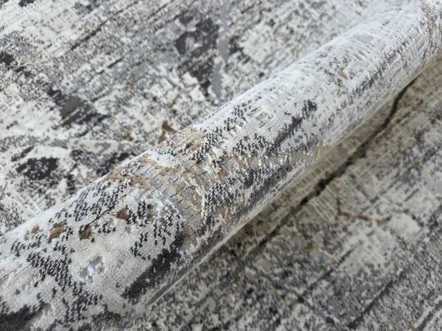 DC Koberec Exclusive 339 tmavá vizion zlatá Rozmer: 200×290 cm