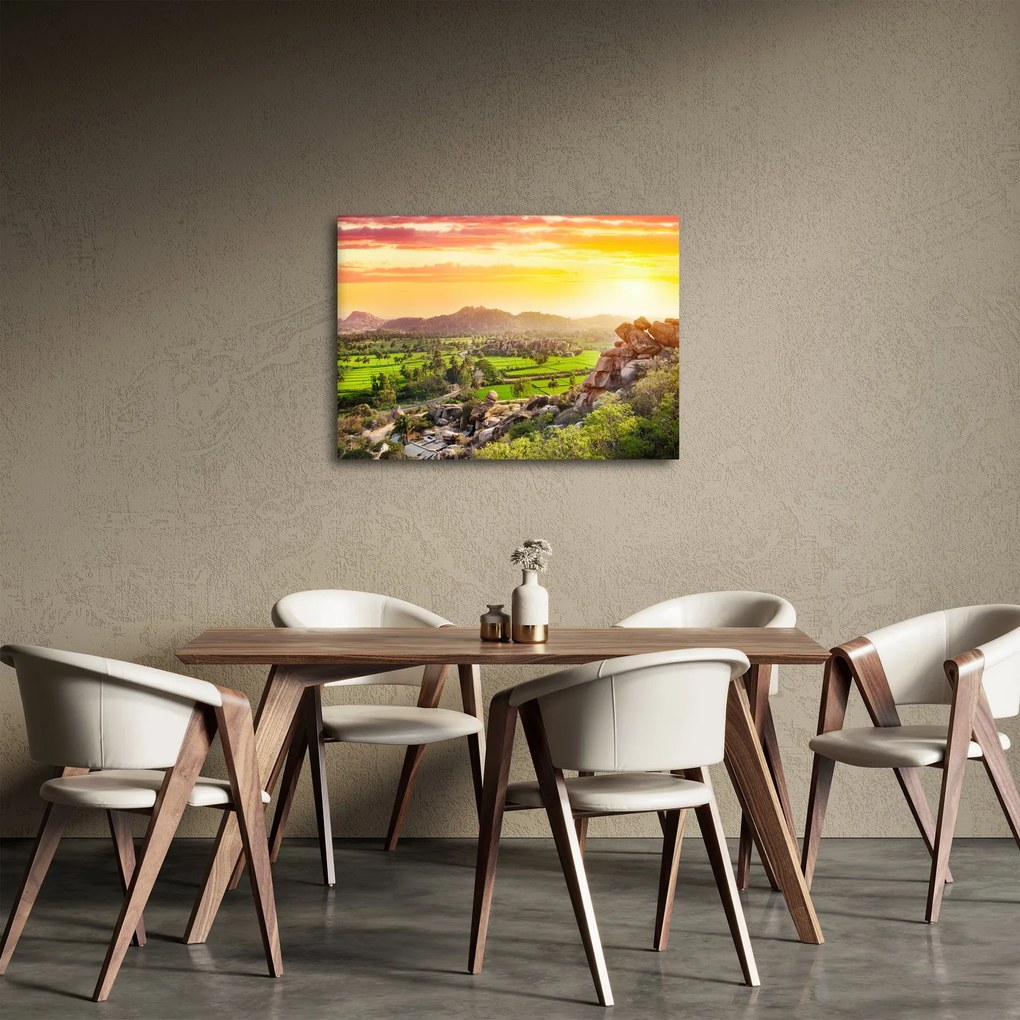 Obraz Hampi údolí v Indii (70x50 cm)