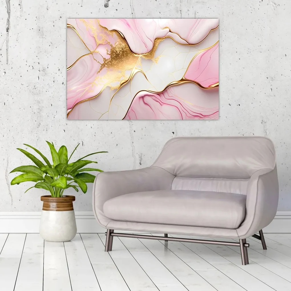 Obraz - Mramorový design (90x60 cm)