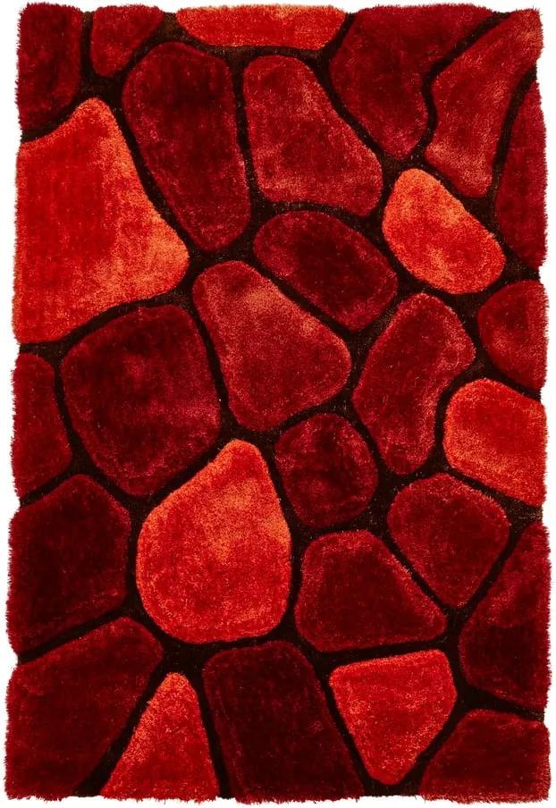 Oranžovo-červený koberec Think Rugs Noble House, 120 × 170