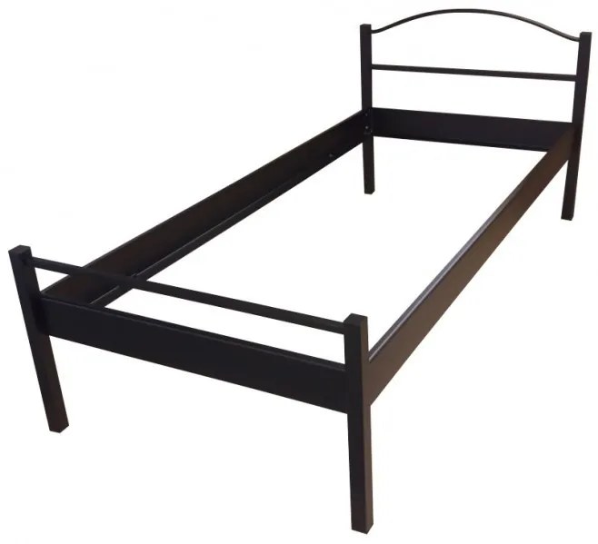 IRON-ART NANTES IV. - jednoduchá kovová posteľ 180 x 200 cm, kov