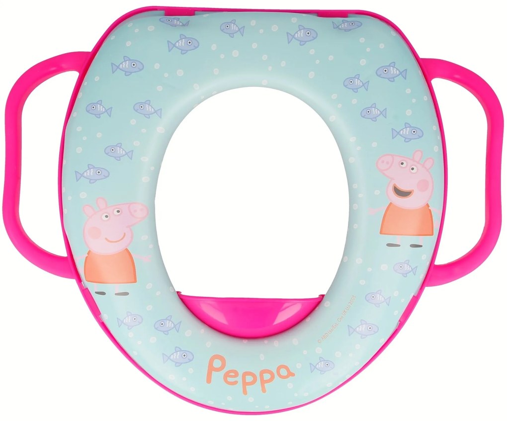 Mäkký adaptér na WC pre deti Prasiatko Peppa