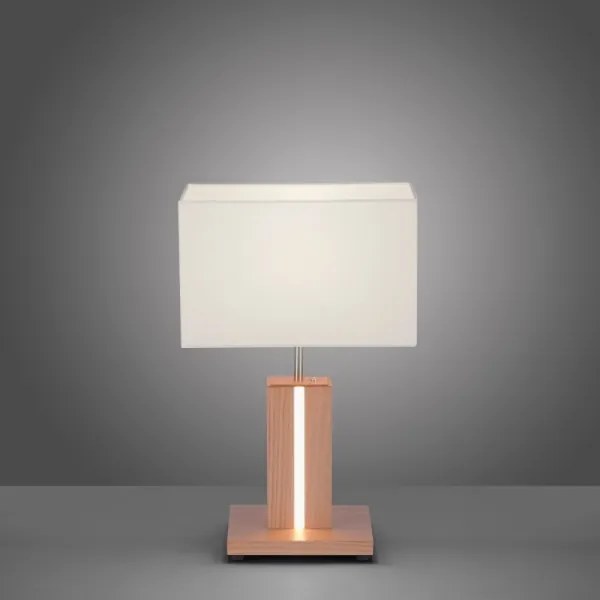 Leuchten Direkt 11421-78 - LED Stolná lampa AMANDA 1xE27/40W/230V + 1xLED/5W