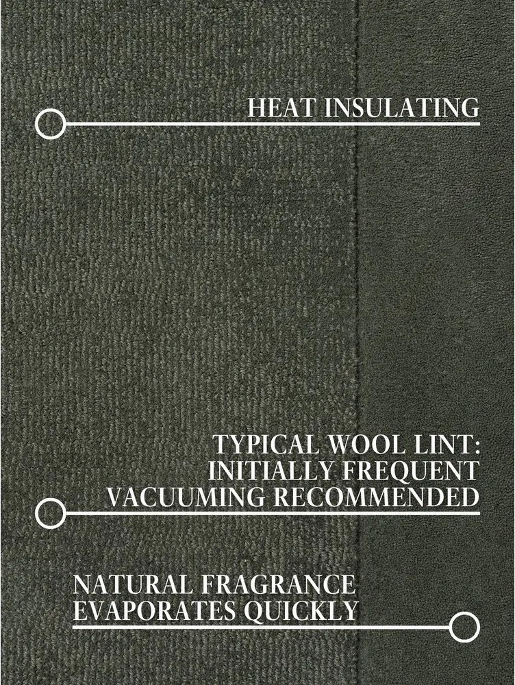 Tmavozelený ručne tkaný koberec s prímesou vlny 80x150 cm Kari – Villeroy&Boch