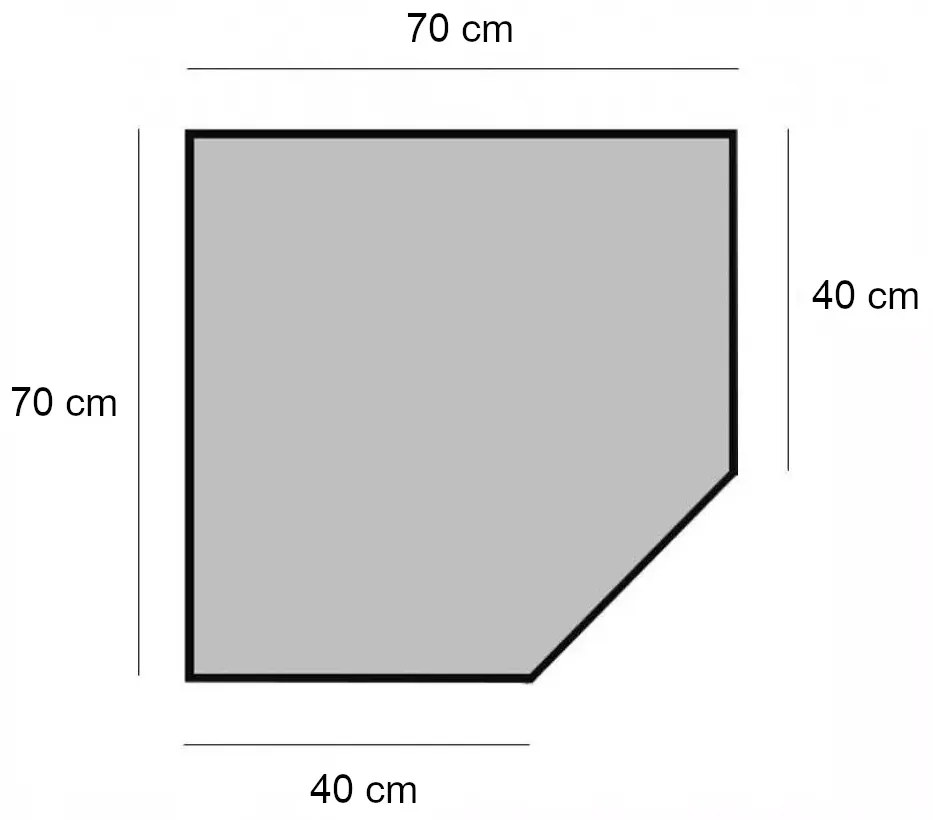 Fistar Rohový regál 2400x700x400x425 mm lakovaný 6-policový, nosnosť 900 kg - ČIERNÝ