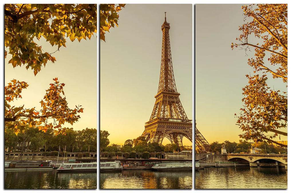 Obraz na plátne - Eiffel Tower 1110B (150x100 cm)