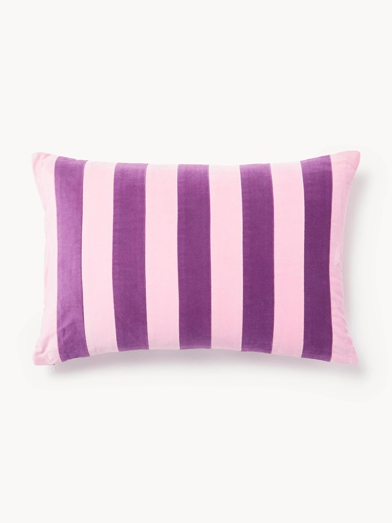 Zamatový patchwork poťah na vankúš Remus