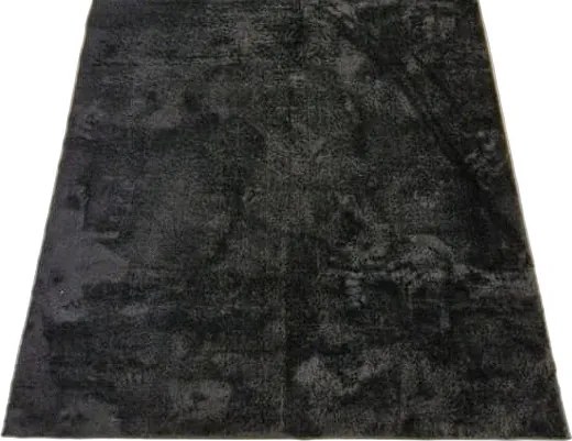 HU Koberec Plush Deluxe Antracitový Rozmer: 50x80 cm