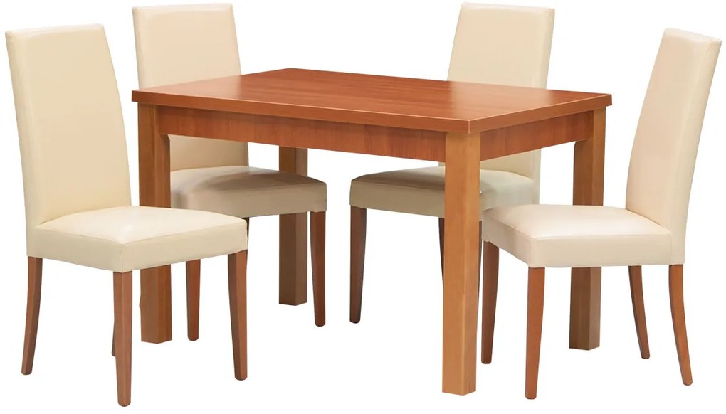 Stima stôl Udine Vyberte odtieň ->: Dub Wotan, Vyberte rozmer ->: 160 x 80 cm + 40 cm