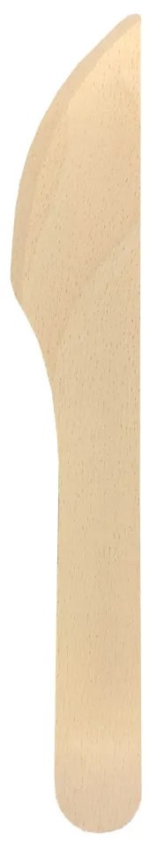 AMADEA Drevený nôž, masívne drevo, dĺžka 21 cm