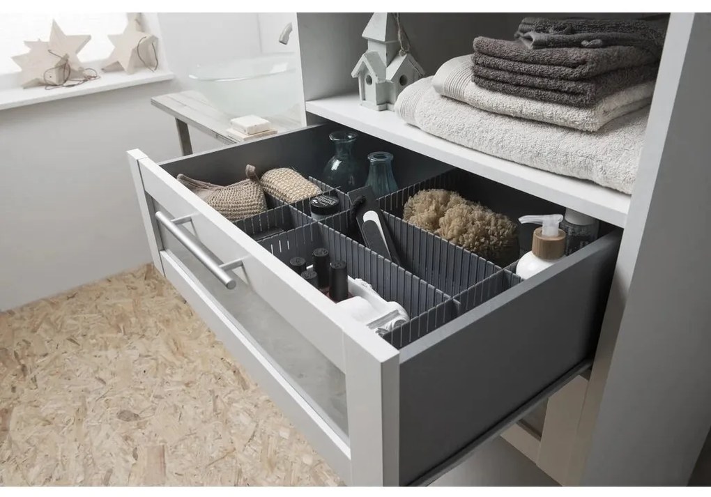Compactor Organizér do zásuvky Free, sivá
