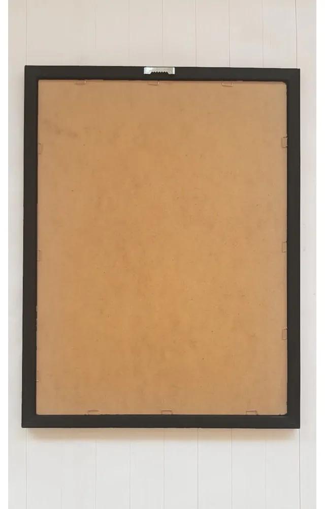 Súprava 3 obrazov v čiernom ráme Vavien Artwork Gilded, 35 x 45 cm