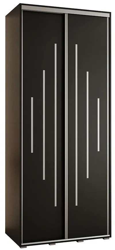 Skriňa 45 Canaris 12 120 čierna/silver