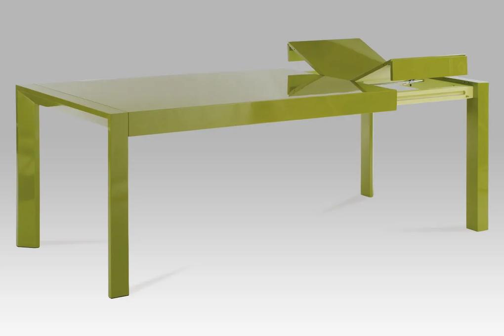 Jedálenský stôl rozkladací Fontana, 210 cm, zelená