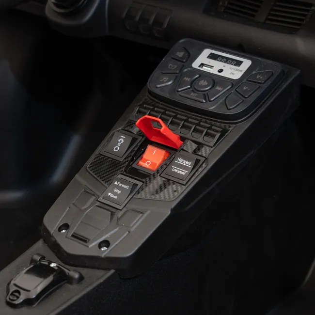Detské elektrické autíčko Lamborghini Aventador SV 24 V sivé