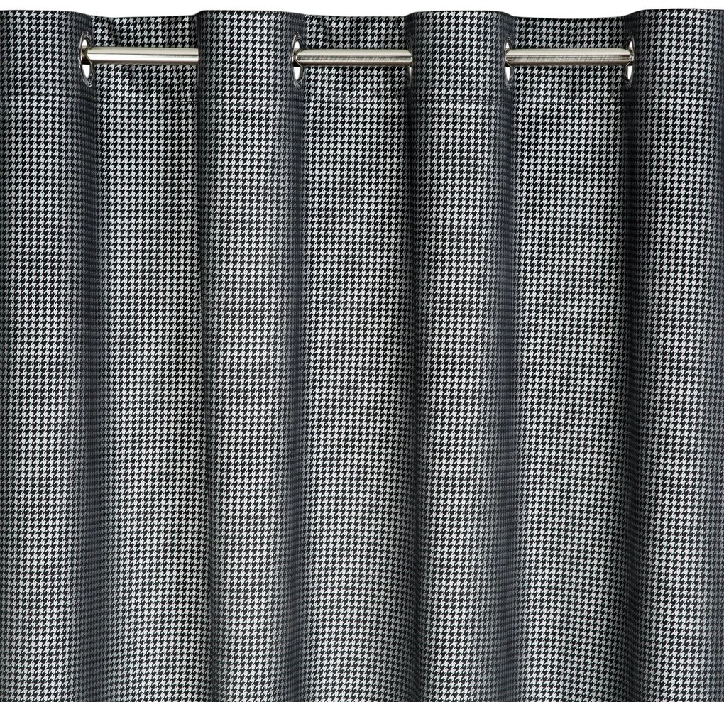 ZATEMŇOVACÍ ZÁVES NA KRÚŽKOCH DARCY 140X250 CM VZOROVANÝ
