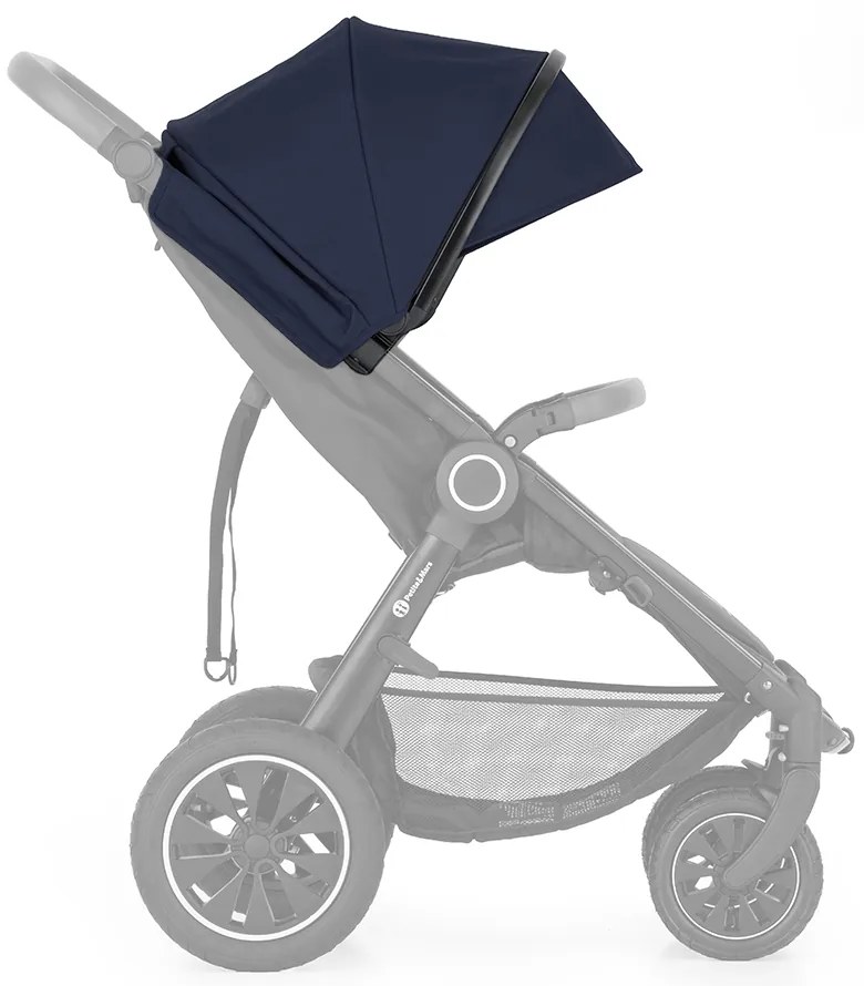 PETITE&MARS strieška na kočík Street+ anthracite blue