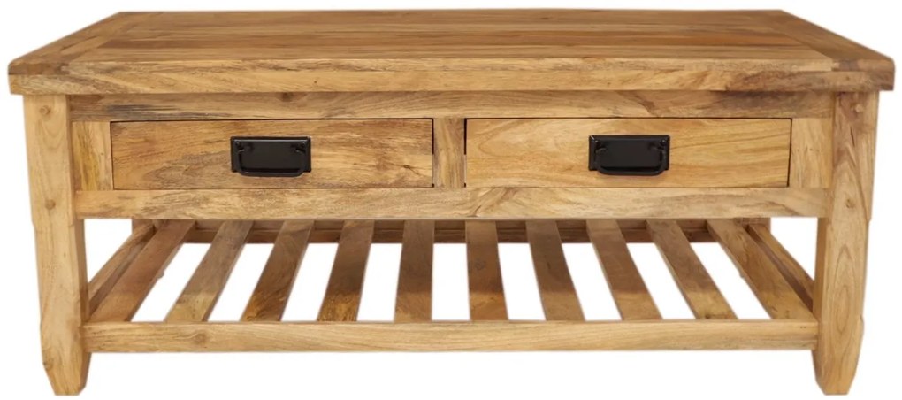 furniture-nabytek.cz - Masív konferenčný stolík z dreva mango 110x60x45