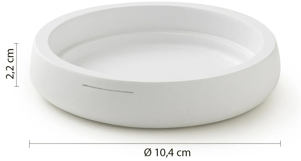 Gedy Gedy, KIRA mydlenka na postavenie, biela mat, KI1102