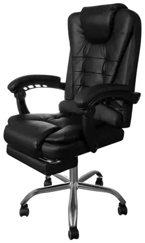 Malatec 23286 Kancelárska stolička EKO koža čierna