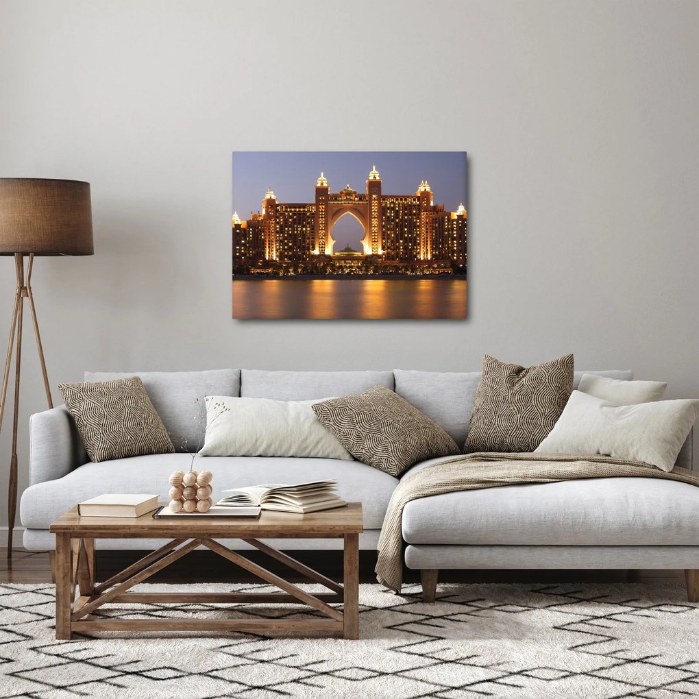 Obraz stavby v Dubaji (70x50 cm)