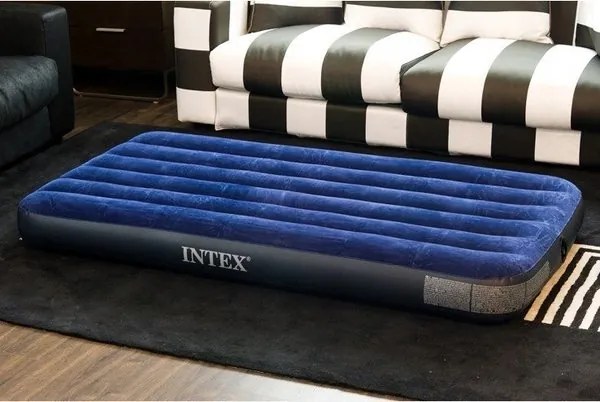Intex Nafukovací matrac, zamatová posteľ na spanie, INTEX 64756