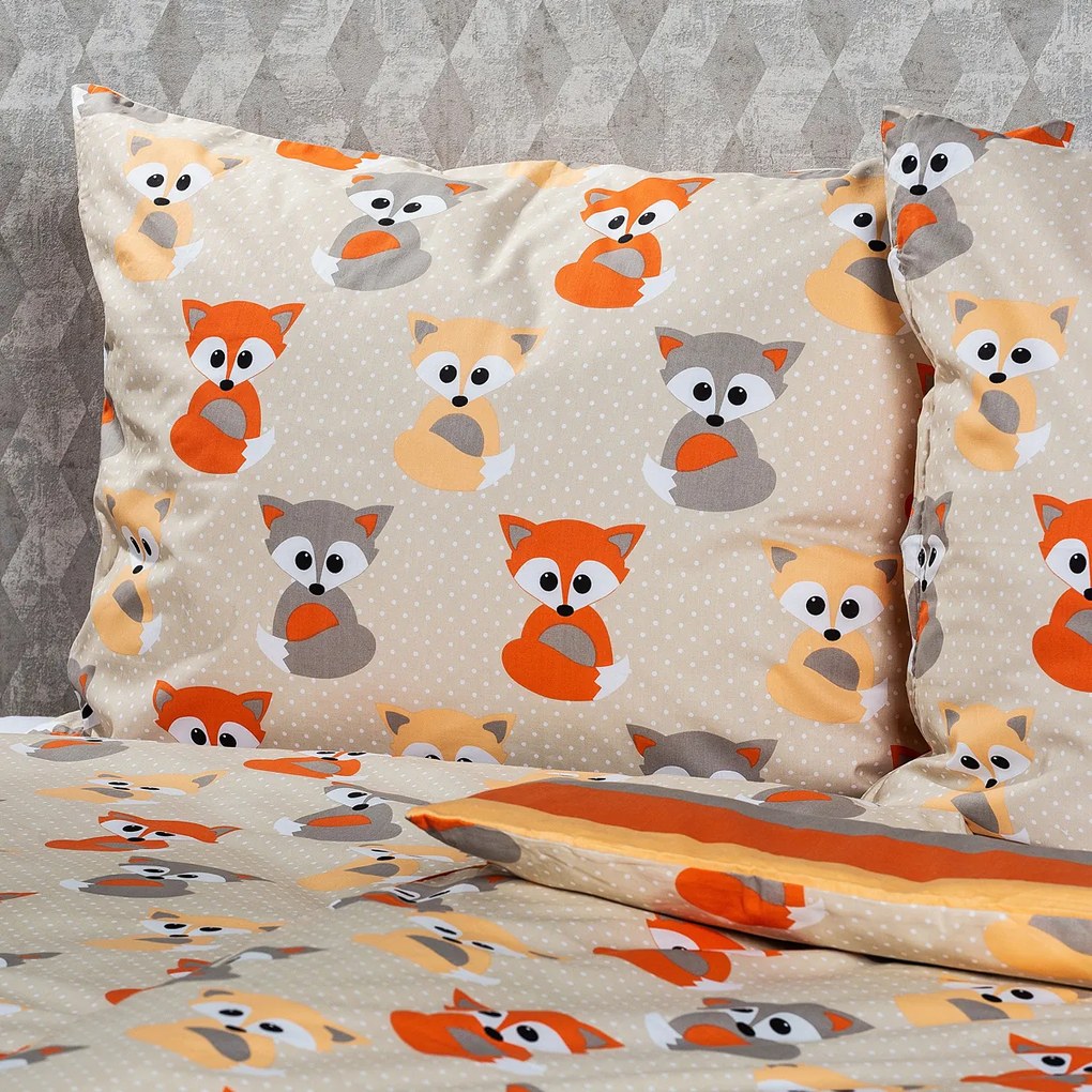 4Home Bavlnené obliečky Little Fox