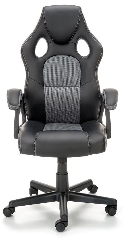 Kancelárska stolička KENU čierna/šedá