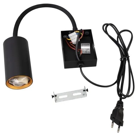 Brilagi - Flexibilné nástenné svietidlo SELE 1xGU10/30W/230V čierne/zlaté