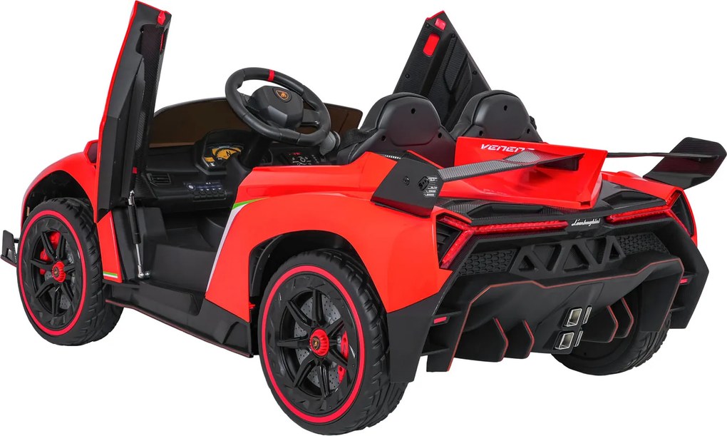 Ramiz Lamborghini Veneno Červené vozidlo