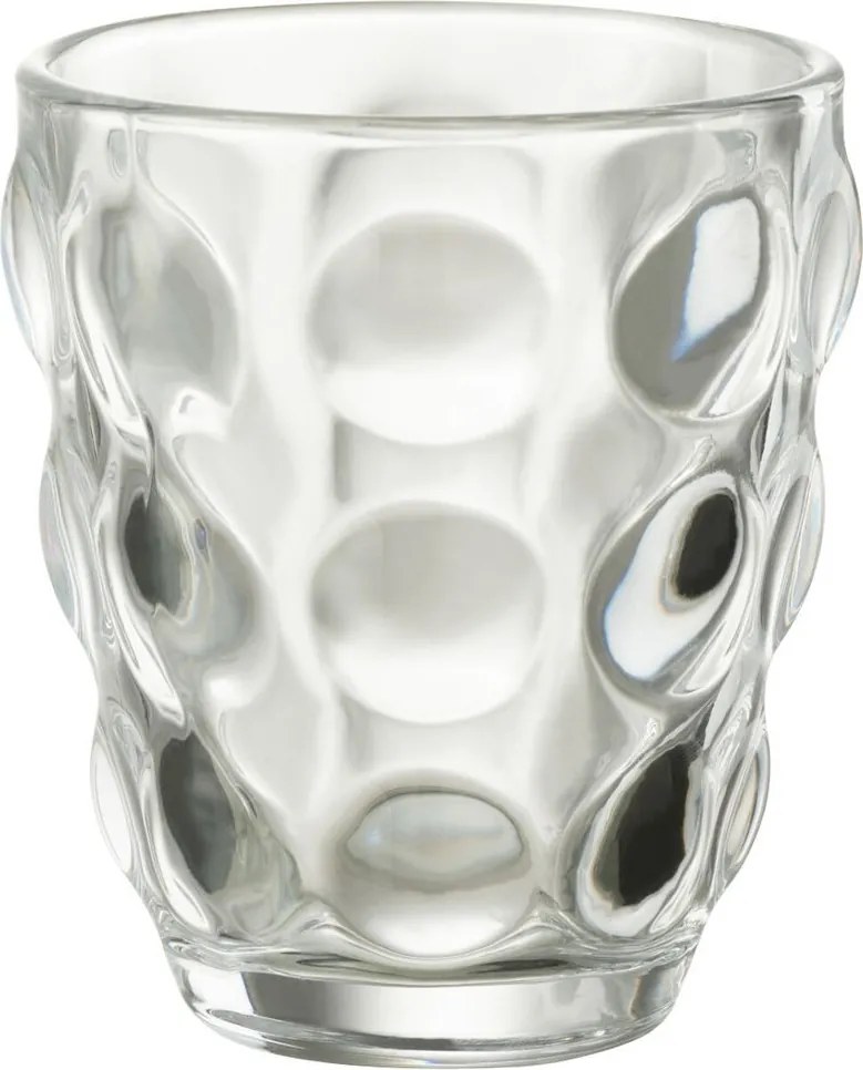 Transparentný pohár s bublinami Loupe - Ø9*10cm / 300ml